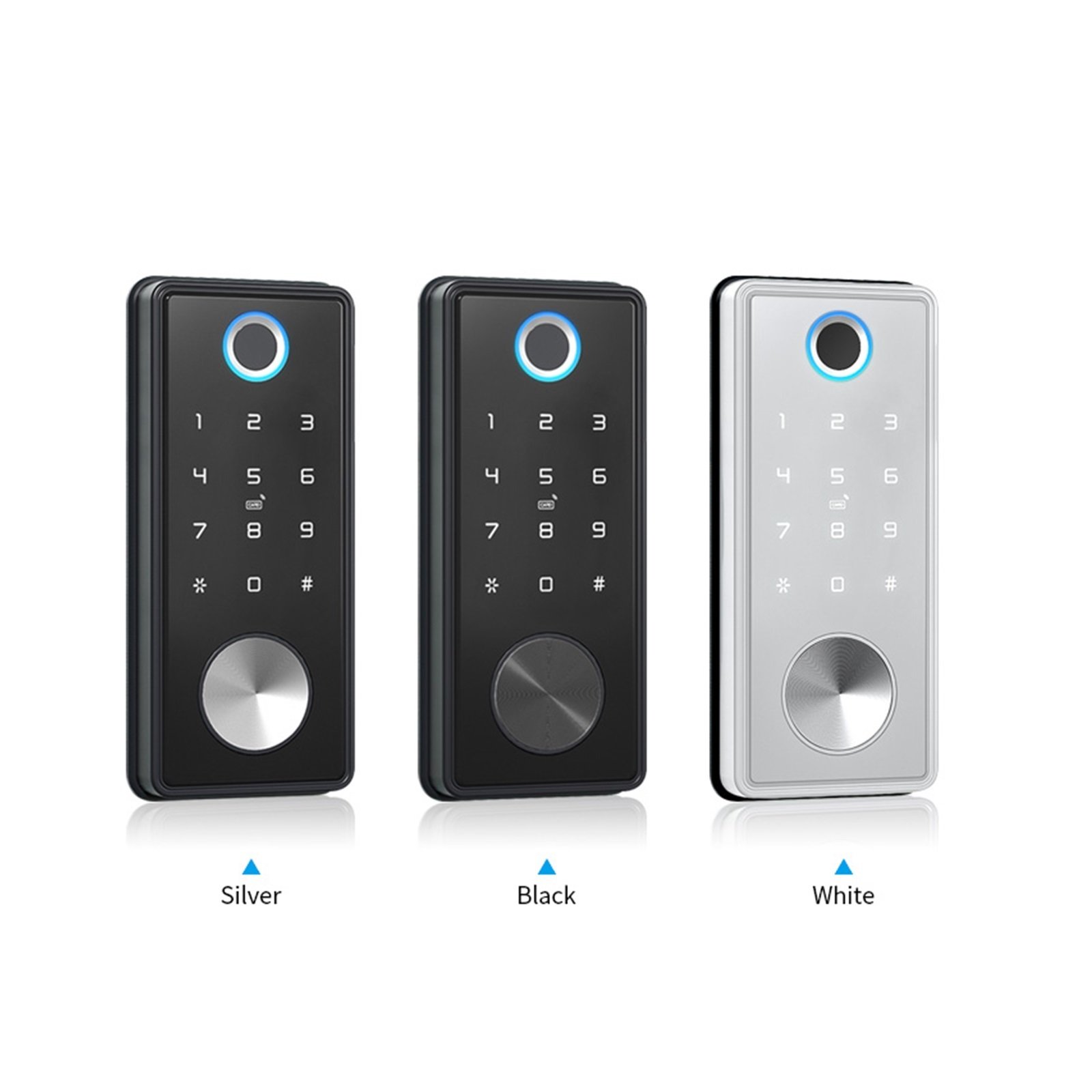 Cerradura inteligente Biométrica Cerrojo Cerradura de Puerta inteligente Electrónica - Imagen 3